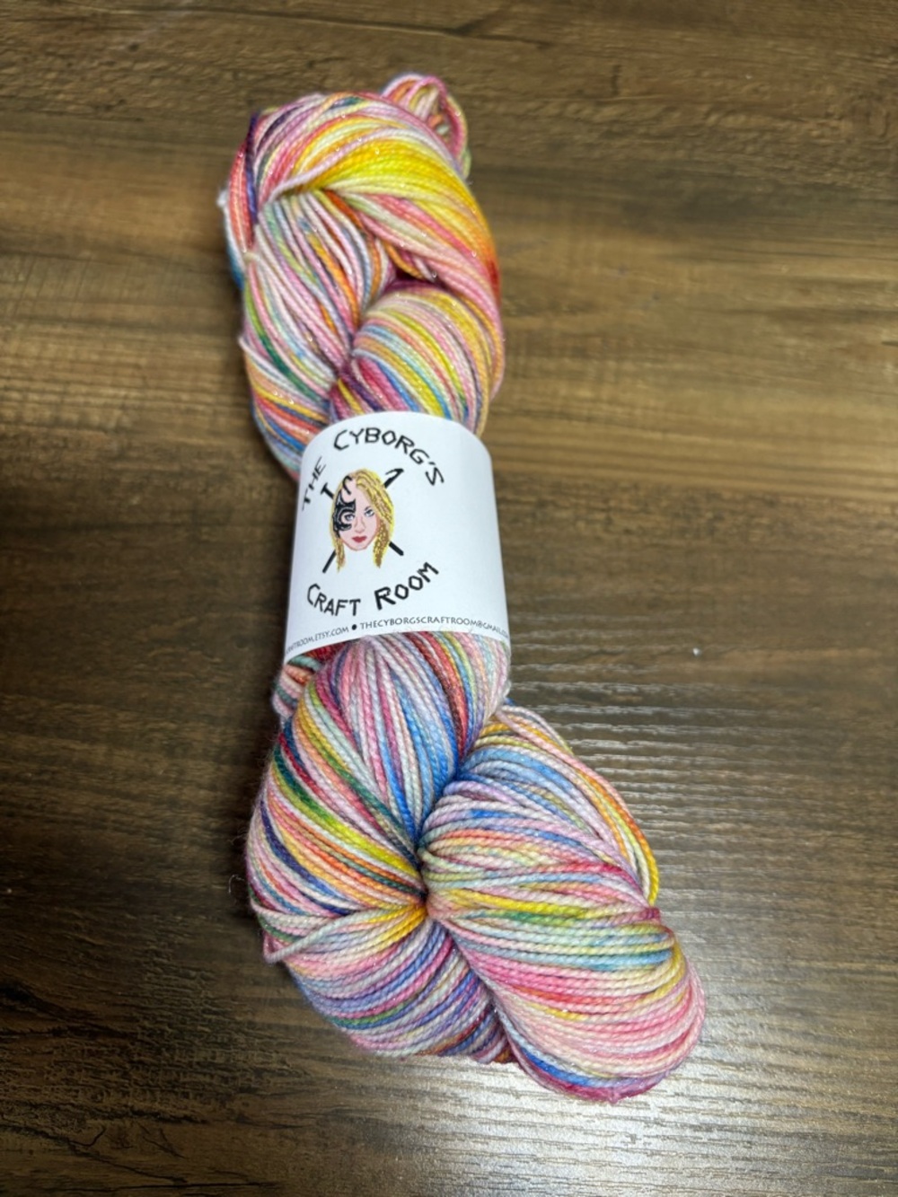 NWT Rare yarn from The Cyborg’s Craft Room